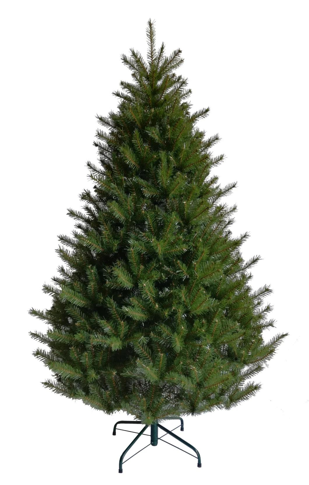 8FT Green PVC Mixed Tips Christmas Tree