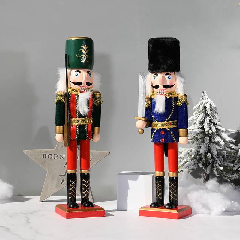 15-Inch Wooden Gingerbread Christmas Nutcracker