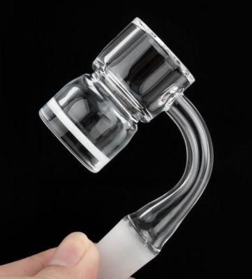 Volcanee Splash Guard Clear and Opaque Thermal Quartz Banger Nails Quartz Banger for Glass Water Pipes
