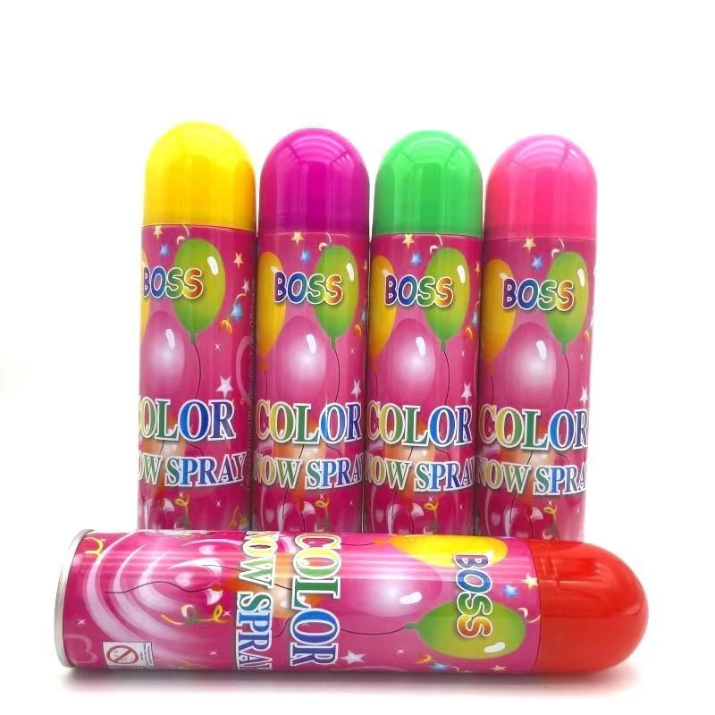 250ml Boss Color Snow Spray for Holi Celebrations