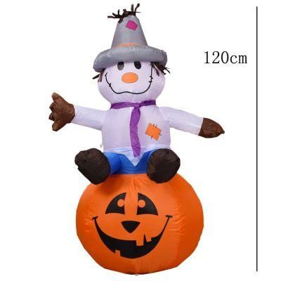 New Design Inflatable Halloween Pumpkin Scarecrow Decoration for Sale