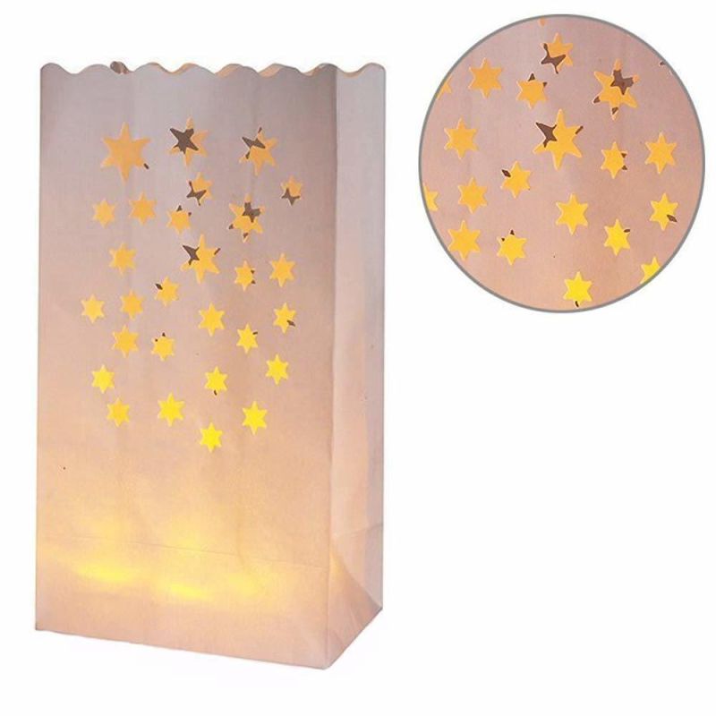 Chinese Luminary Paper Candle Bag Wish Lantern Wedding Paper Bag