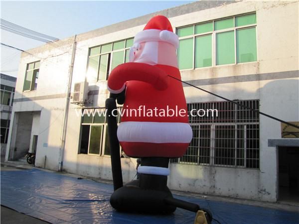 Factory Price Father Christmas Decoration Inflatable Santa Claus