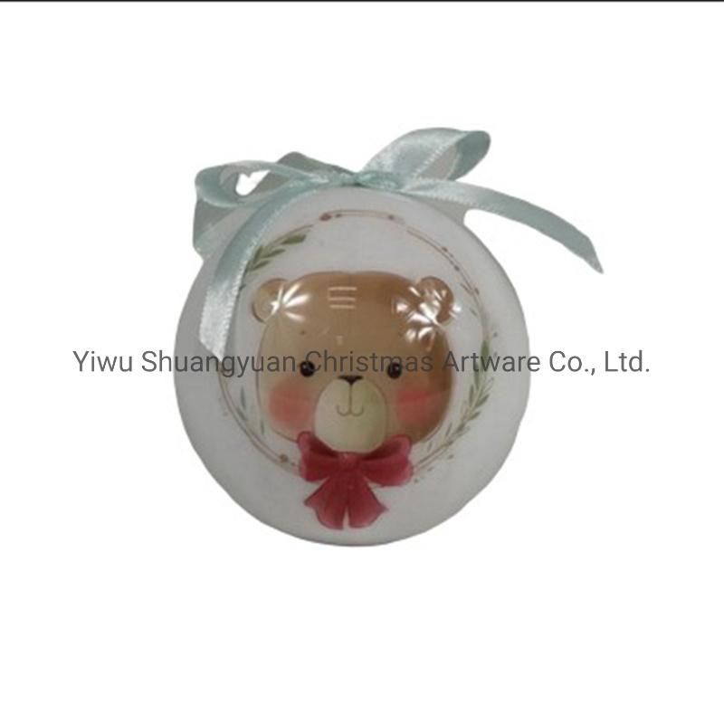 Factory Wholesale Christmas Foam Decoration Printed Ball