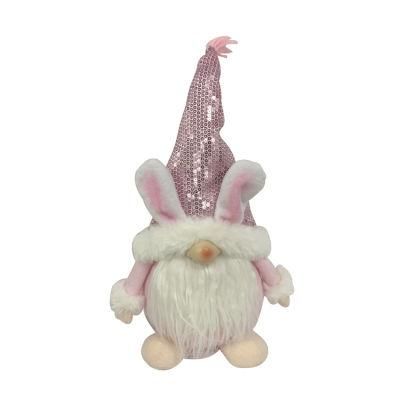 Glittle Figure Bunny Doll Supplies Decoration Craft Easter Plush Gnome