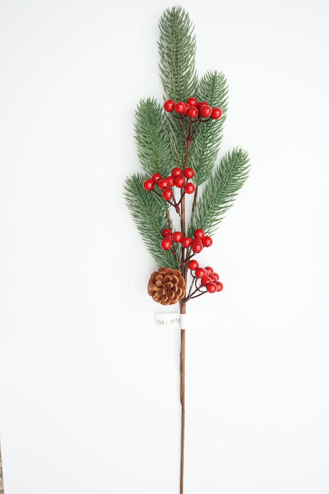 Artificial Red Berries Pick Christmas Halloween Home Party Decoration Fruits