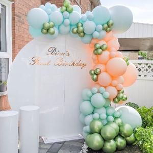 Macaroni Blue Balloon Wedding Birthday Party Theme Decorations
