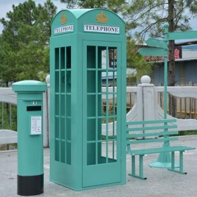 Red London Telephone Booth for Sale