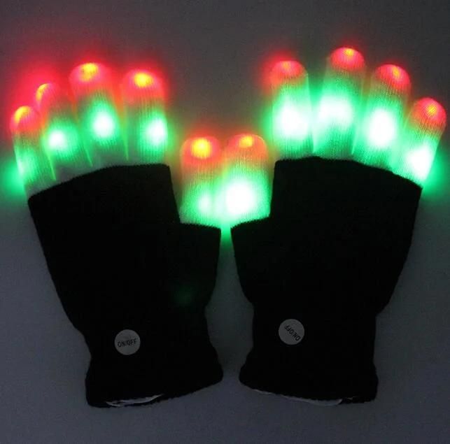 Shenzhen LED Half Light LED Magic Gloves in Stock