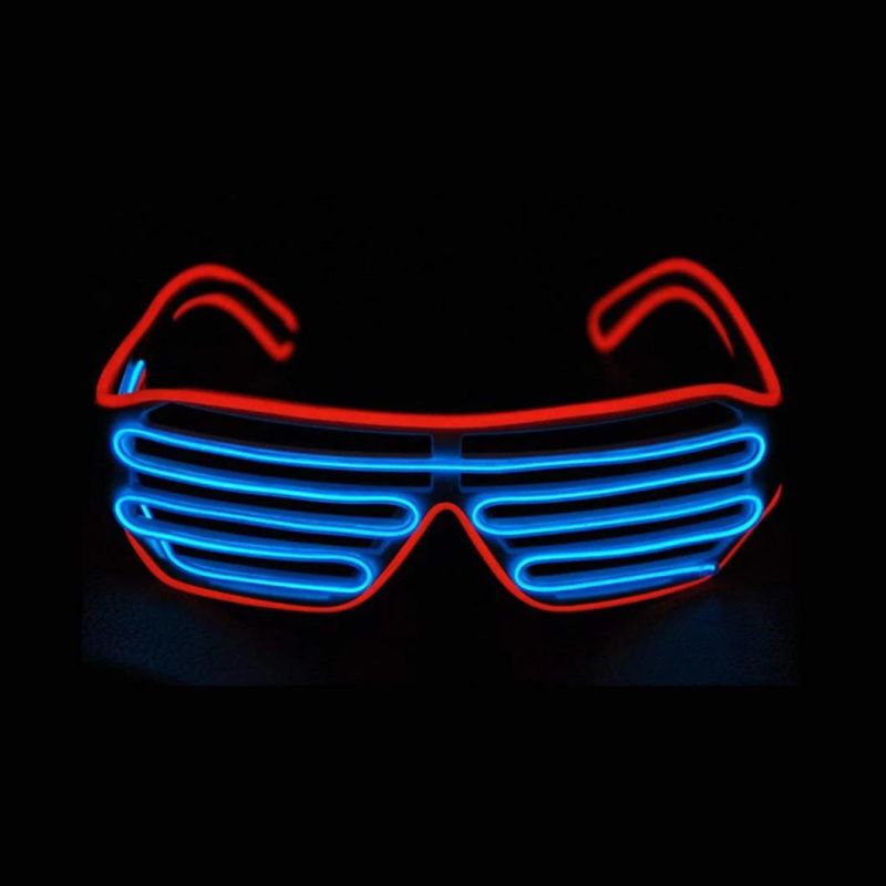 LED Glasses EL Wire Flashing LED EL Glasses