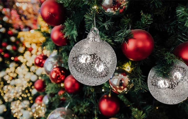 Christmas Tree Decoration Hanging Glass Ornament Christmas Glass Ball