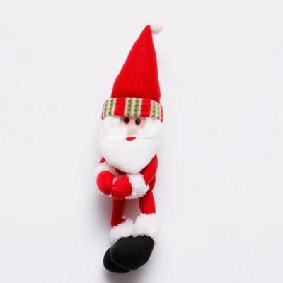 Hot Selling New Design Christmas Plush Doll Christmas Bottle Cover Christmas Decoration