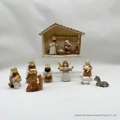 Christmas Decoration Nativity Figurine 12PCS Set