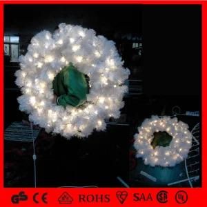 High Quality Cheap Christmas Decorative Light Wreaths