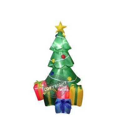 Holiday Chirstmas Decoration Inflatabl Christmas Tree with Gift Box Good Wholesale Price