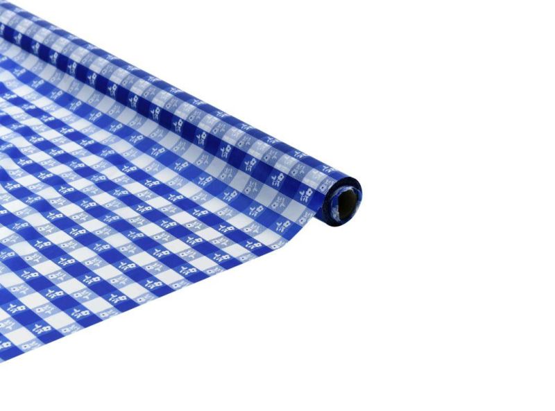 Plastic Party Disposable Printed Table Cover Roll