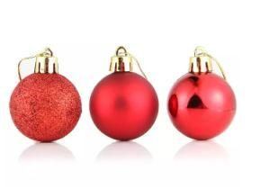 Trending Product 2020 DIY Small Christmas Ornaments Decoration Plastic Ball Set