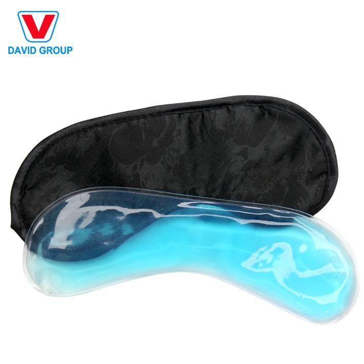 Flush Elastic Band Cooling Masque Eye Pad Custom Print Reusable Hot Cold Gel Beads Forehead Face Cooling Eye Pack