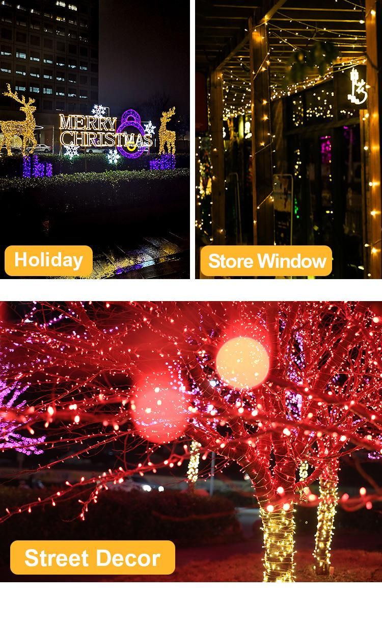 8.4m Waterproof Colorful String Lights Decorative Christmas Lights