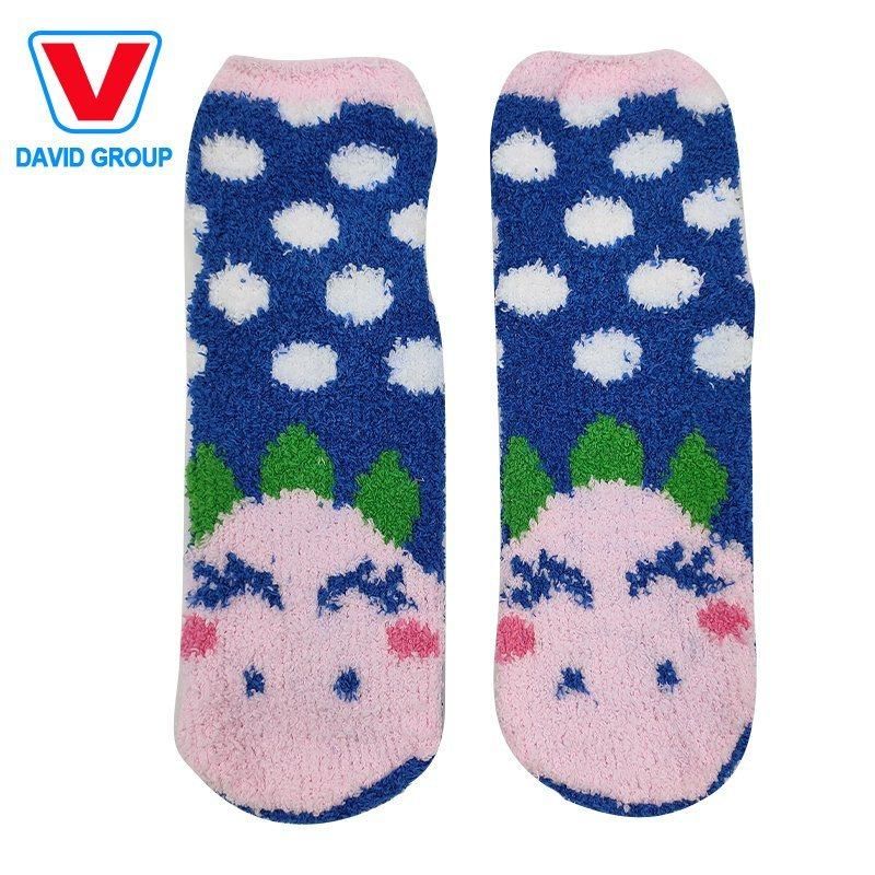 Christmas Santa Christmas Deer Christmas Tree Cotton Jacquard Lurex Gift Socks