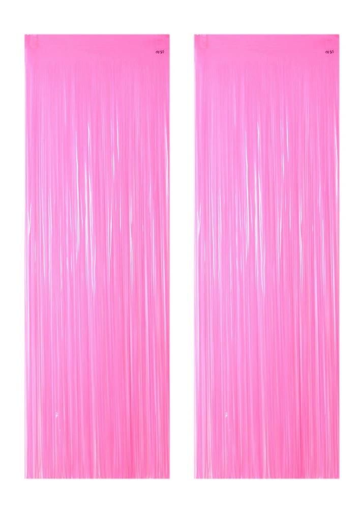 Party Decoration Glitter Backdrop Metallic Foil Fringe Curtain