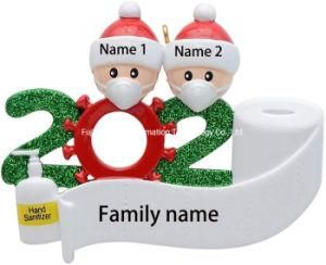 Plush Hanging Christmas Ornament Christmas Tree Quarantine Holiday Decorations Toil New Year Gift Christmas Decoration