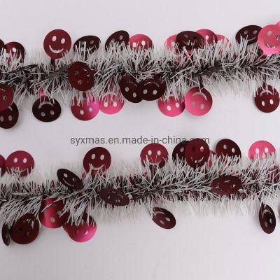 Yiwu Shuangyuan Christmas Green Color Pet Tinsel