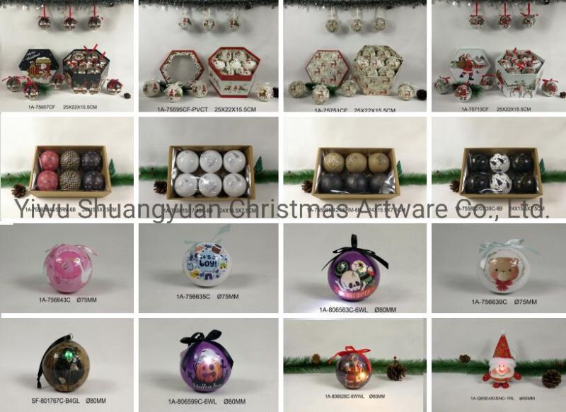 2020 Hotsale Christmas Balls Christmas Ornaments Balls Christmas Tree Ball