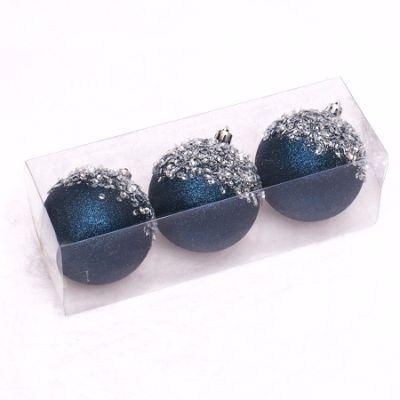 Hotsale Colorful Custom Christmas Tree Ornement Plastic Christmas Ball