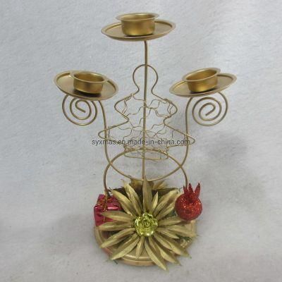 New Design Christmas Holidays Decorative Candle Holder