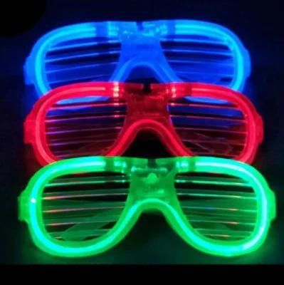 Bar Dance Party Window-Shades LED Light Glasses with Customized Logo