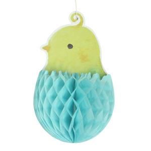 Umiss Paper Desktop Decoration Honeycomb Chick for Easter Party