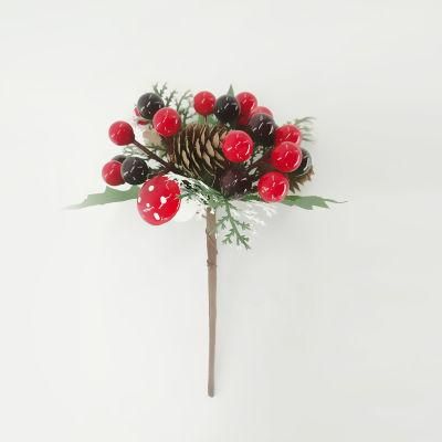 Artificial Flower for Christmas Decoration Xmas Ornament