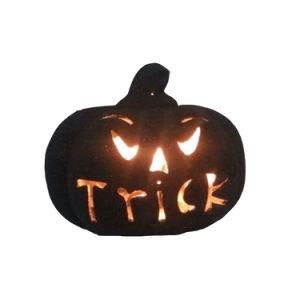 Black Color Ceramic Halloween Decoration Pumpkins