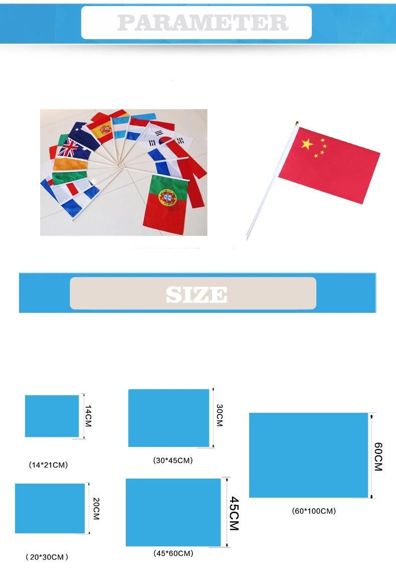 Wholesale Custom Party Event Mini Waving Hand Flag