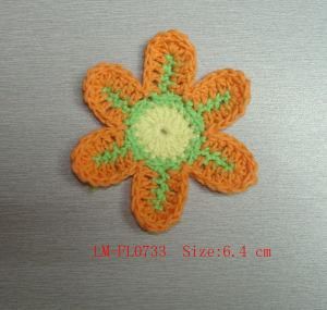 Crochet Flower Beads Flower Sequins Flower Christmas Gifts and Crafts Artificial Flower Christmas Wedding Decoration Home Decoration