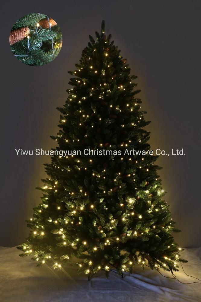 High Quality 6FT 7FT 8FT Prelit Christmas LED Light Tree