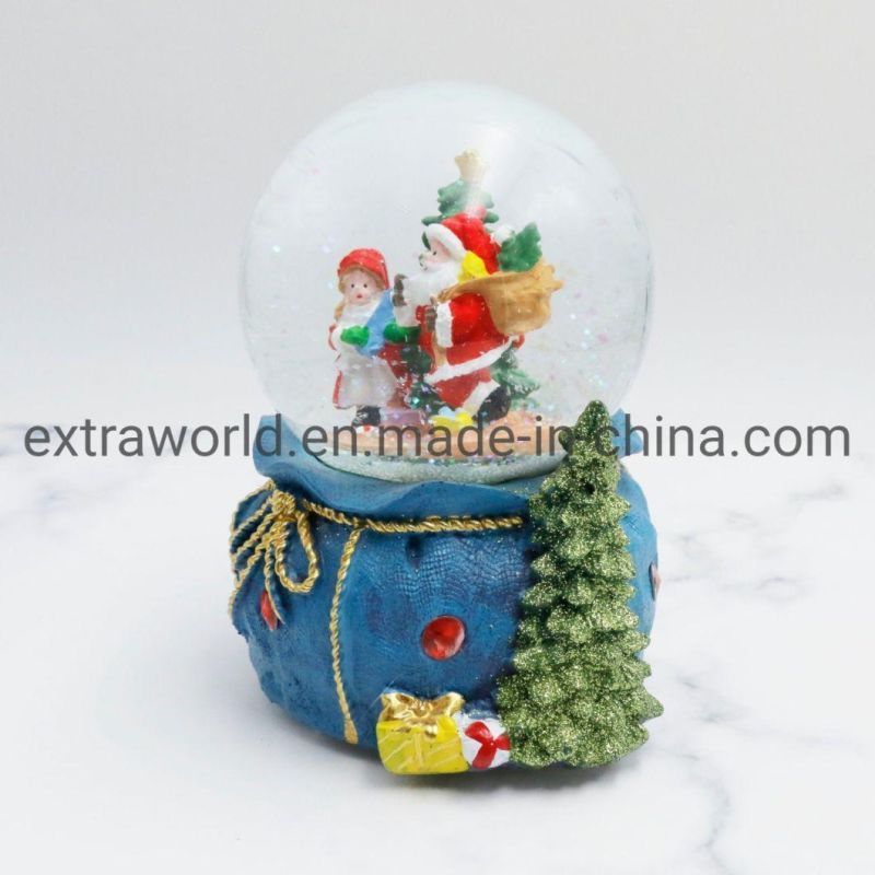 New Design Christmas Decorating Santa Snowball Gift