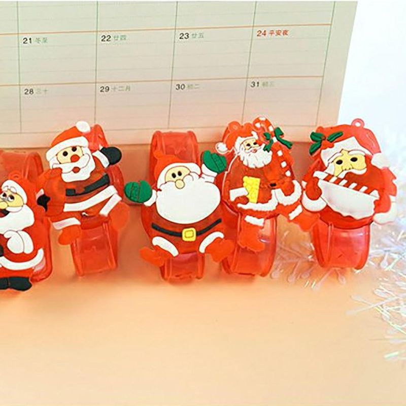 LED Luminous Watch Light up Bracelet Kids Christmas Decoration