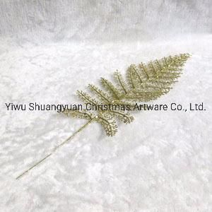 Gold Decorative Christmas Tree Branches Christmas Ornaments