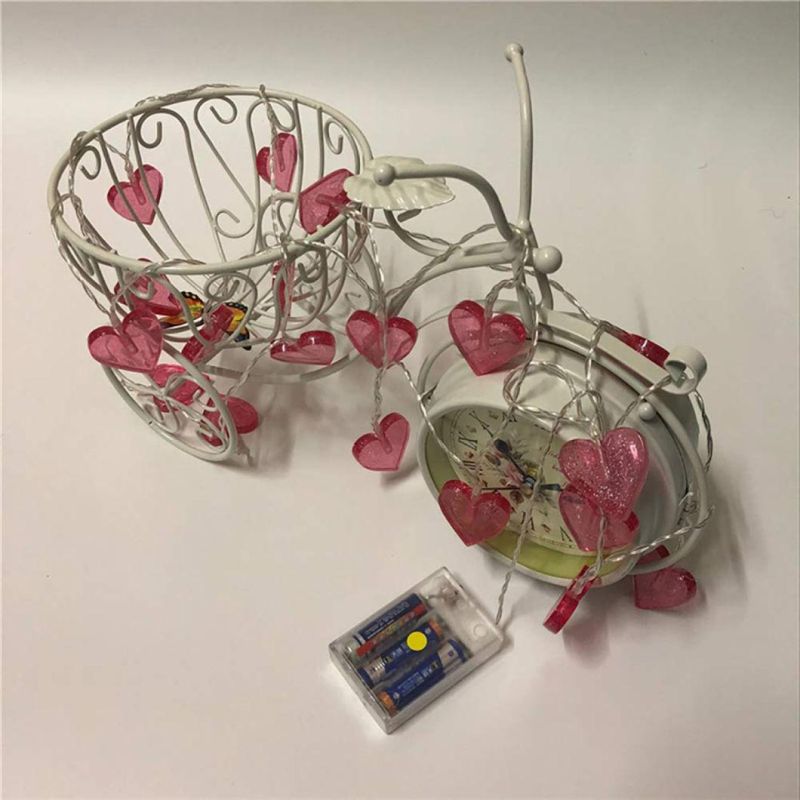 LED Heart Lamp String Twinkling Strings Lights LED Light