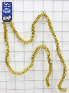 200cm Chritmas Decoration Tinsel for Gold Spiral