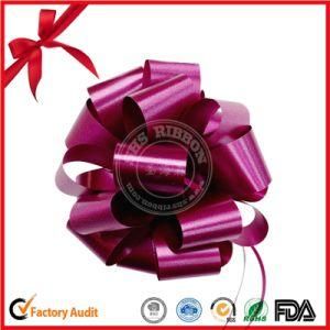 Manufature Foil Metallic Gift PP Ribbon Mini Christmas Star Bow