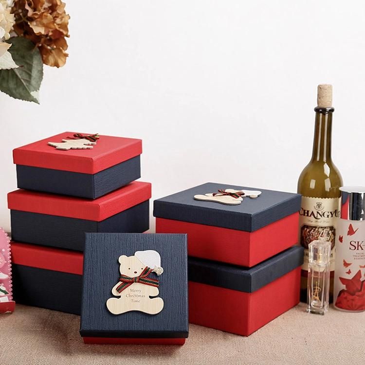 Christmas Portable Gift Box Baby Paper Perfume Packaging Box