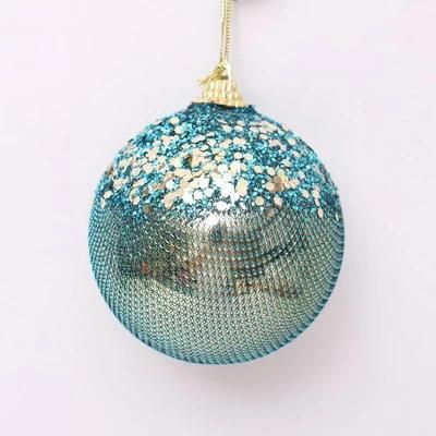 Popular 8cm Mint Green Christmas Hanginng Decoration Ball Christmas Baubles