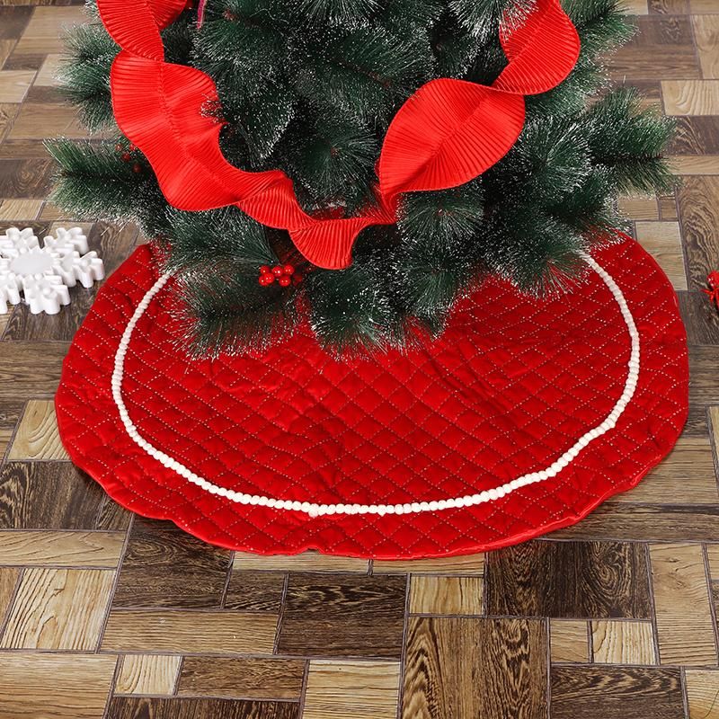 Hot Selling Christmas Tree Skirt Christmas Tree Bottom Decorations /Xmas Trees Skirts