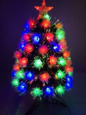 Yiwu BSCI Factory Wholesale 5FT Height Christmas Fiber Tree