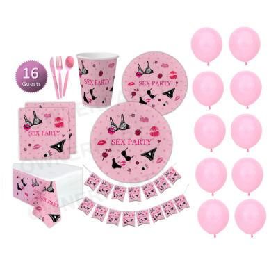 Serves 16 Gender Reveal Kids Birthday Decoration Christmas Party Supplies for Wedding