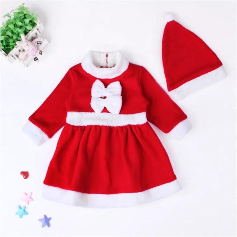 New Cheap Red Santa Claus Costume