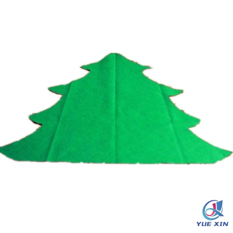 Green Felt Christmas Tree Ornaments